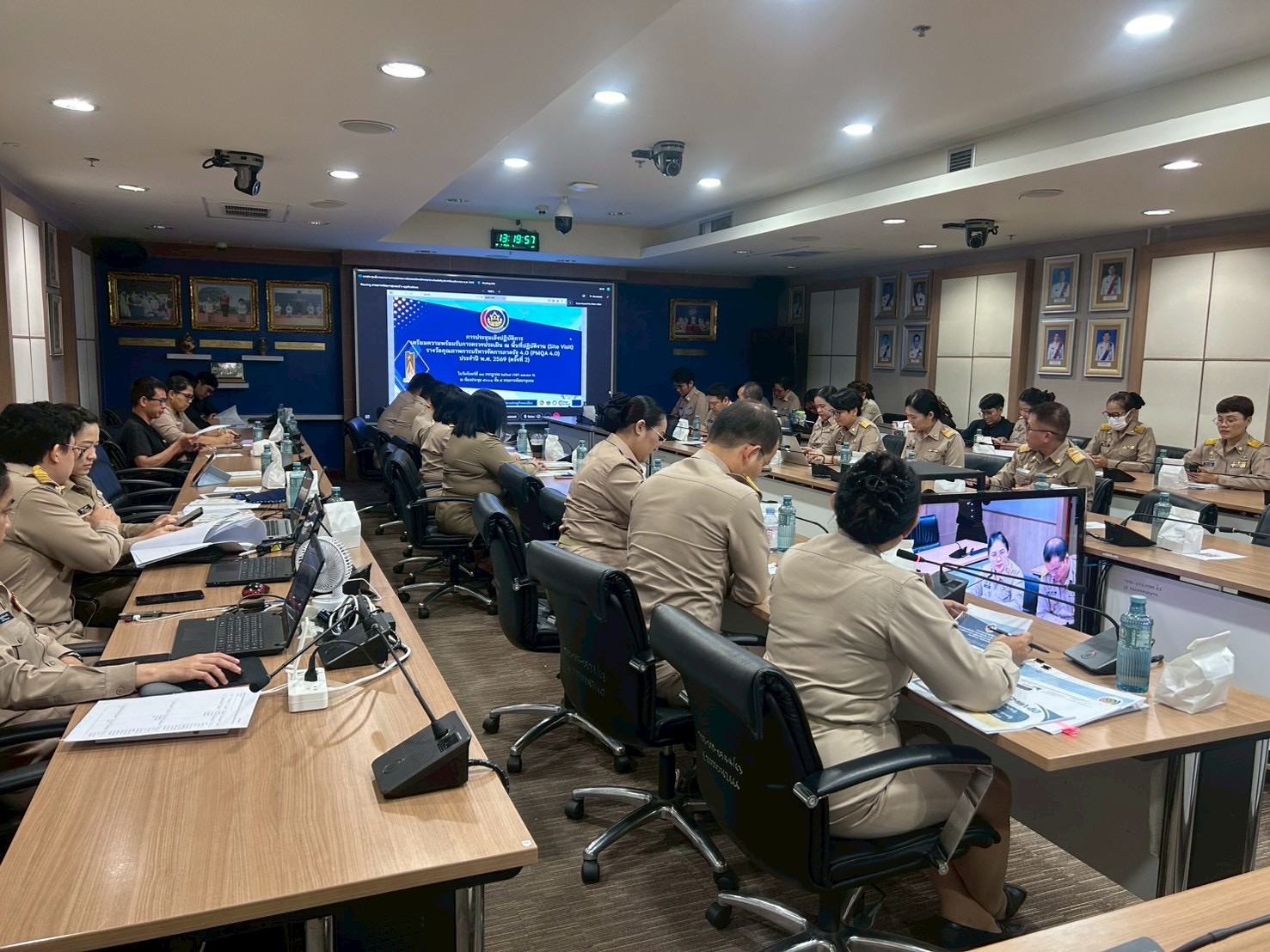 กลุ่มพัฒนาระบบบริหาร จัดประชุมเชิงปฏิบัติการเตรียมความพร้อมเพื่อรับการตรวจประเมินรางวัลเลิศรัฐ สาขาคุณภาพการบริหารจัดการภาครัฐ ณ พื้นที่ปฎิบัติงาน (Site Visit) ครั้งที่ 2 ประจำปีงบประมาณ พ.ศ.2569
