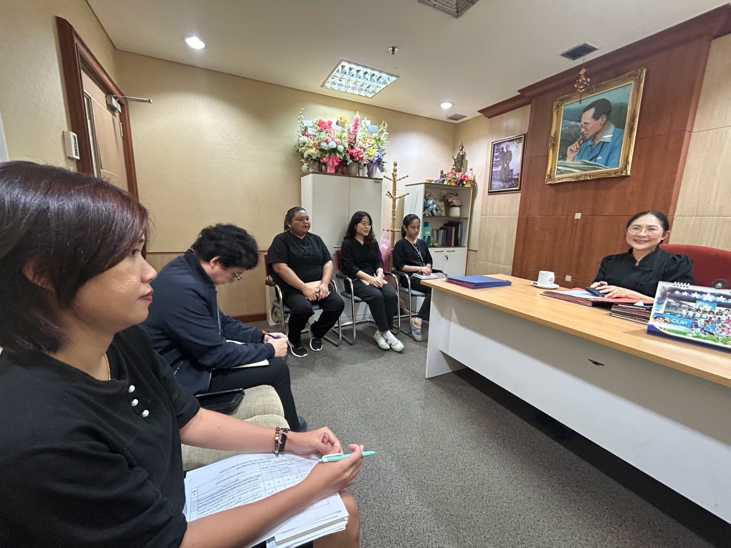 กลุ่มพัฒนาระบบบริหาร ประชุมประจำเดือนสิงหาคม ประจำปีงบประมาณ พ.ศ. 2569
