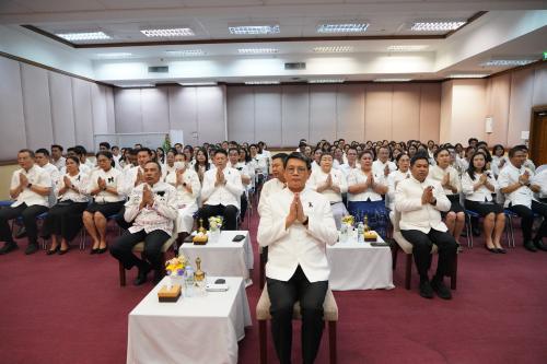 กพร. พช. ร่วมโครงการ “พช น้อมสำนึก เฉลิมพระเกียรติทำความ ดี ด้วยหัวใจ เทิดทูนสถาบันหลักของชาติ” ถวายพระกุศลฉลองพระชนมายุ 99 พรรษา สมเด็จพระสังฆราชวันที่ 20 ตุลาคม 2569
